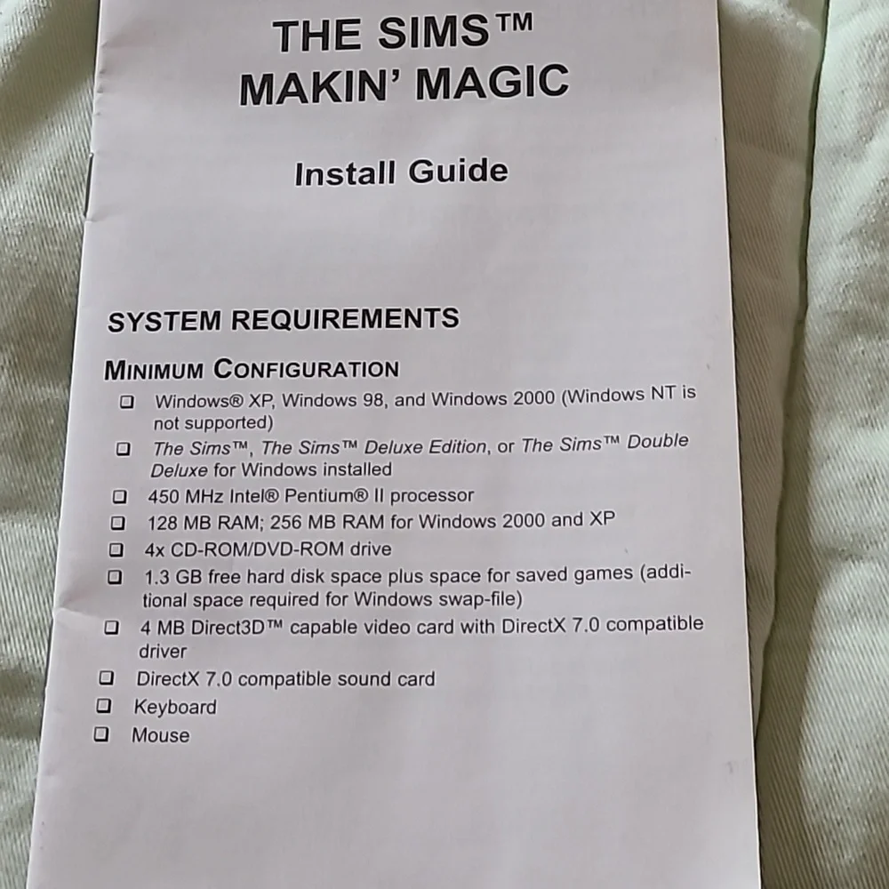 Sims computer pack of 3